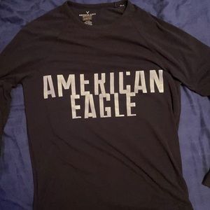 Reflective Black American Eagle Long Sleeve